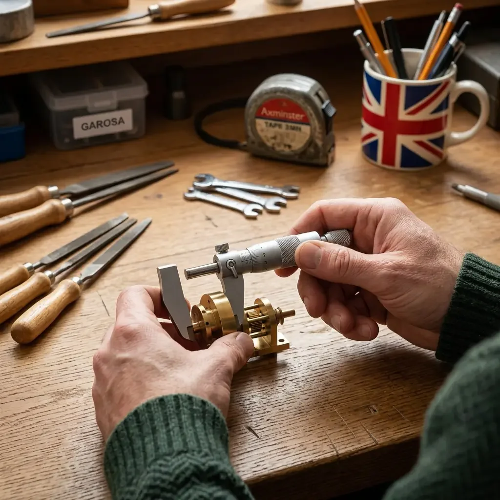 GAROSA product on a professional workbench in morning light, demonstrating practical daily use